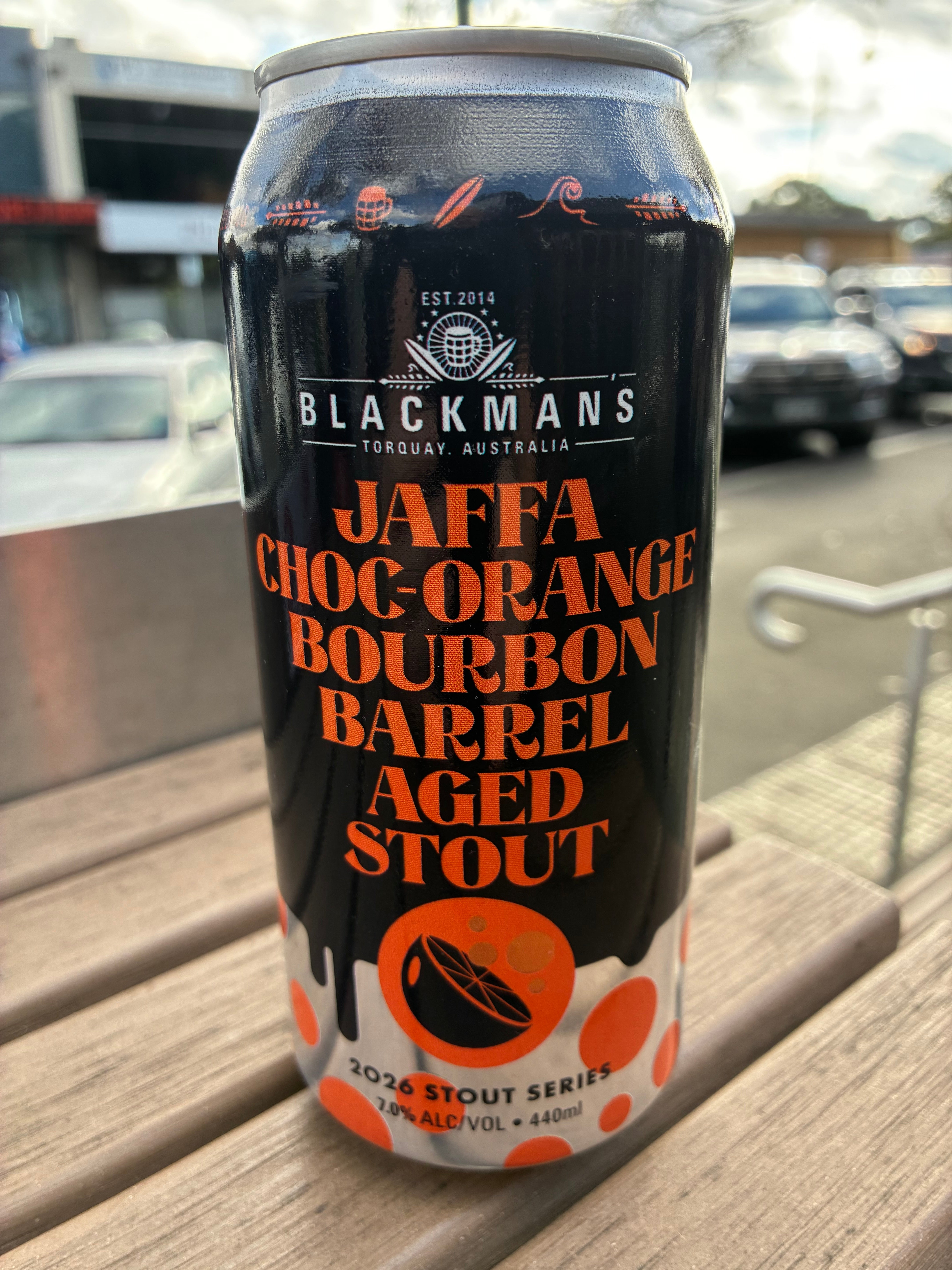 Blackmans 'Jaffa' Bourbon Barrel Aged Stout
