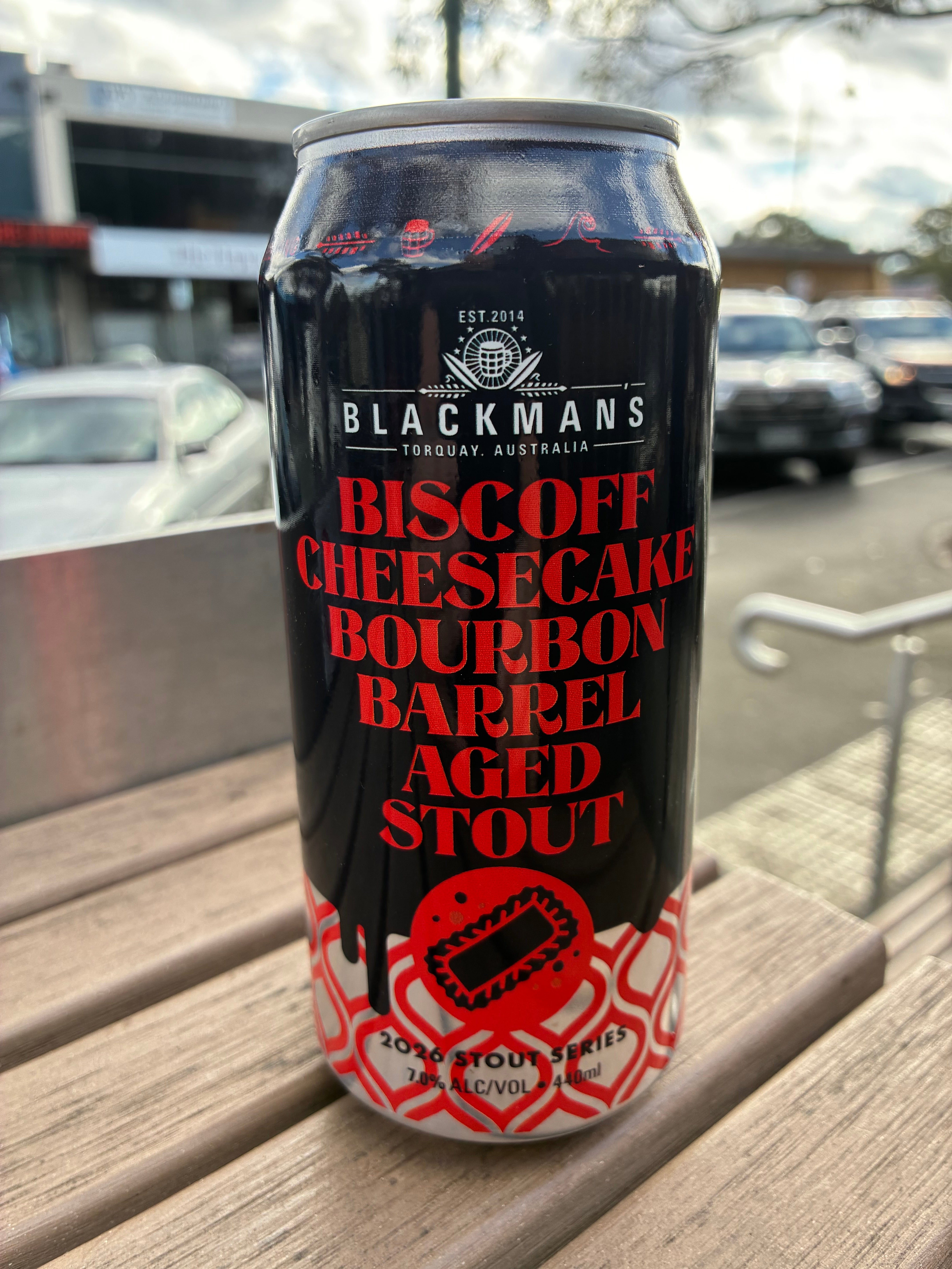 Blackman's 'Biscoff Cheese Cake' Bourbon Barrel Aged Stout