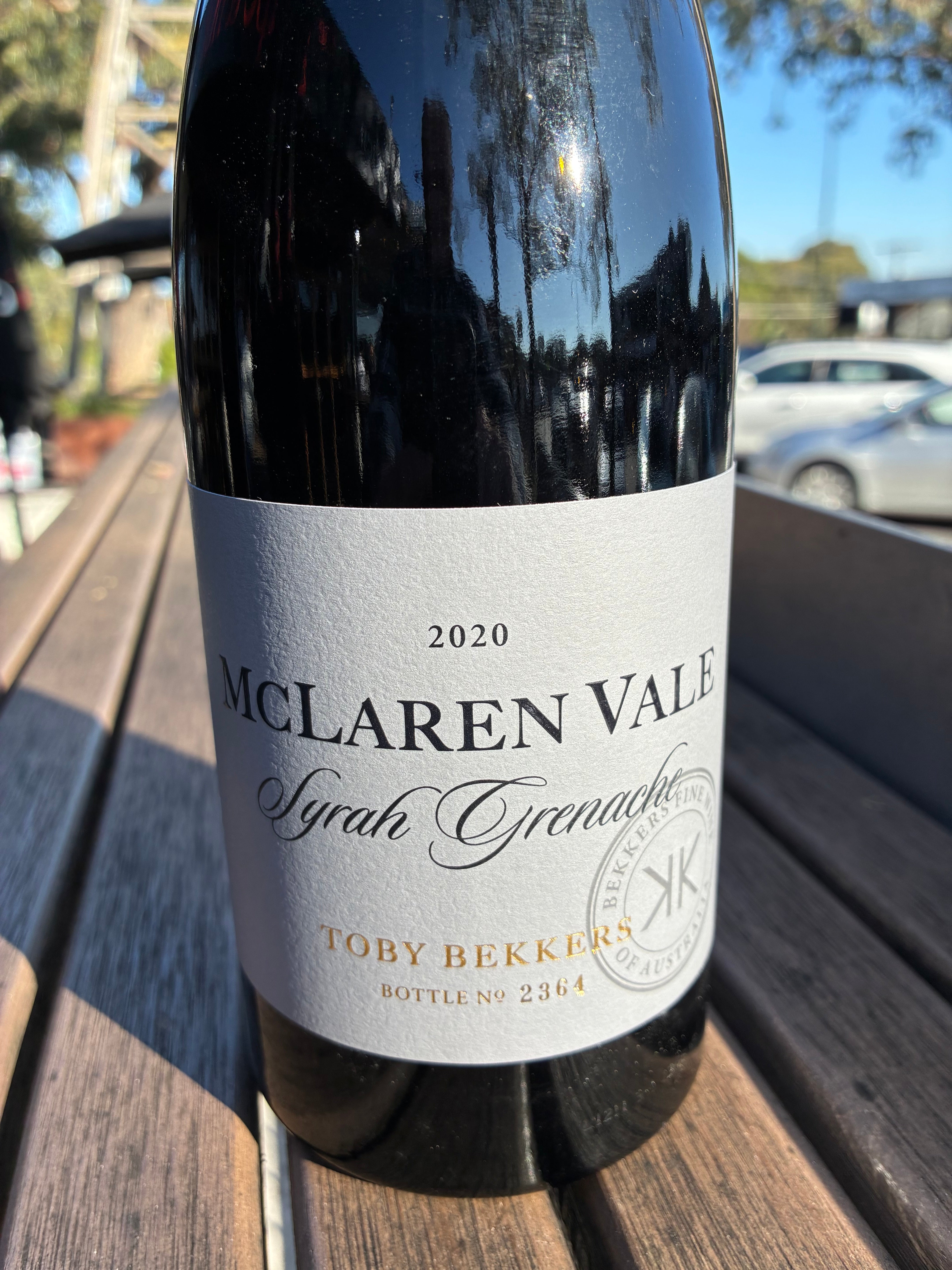 Bekkers Syrah Grenache 2020
