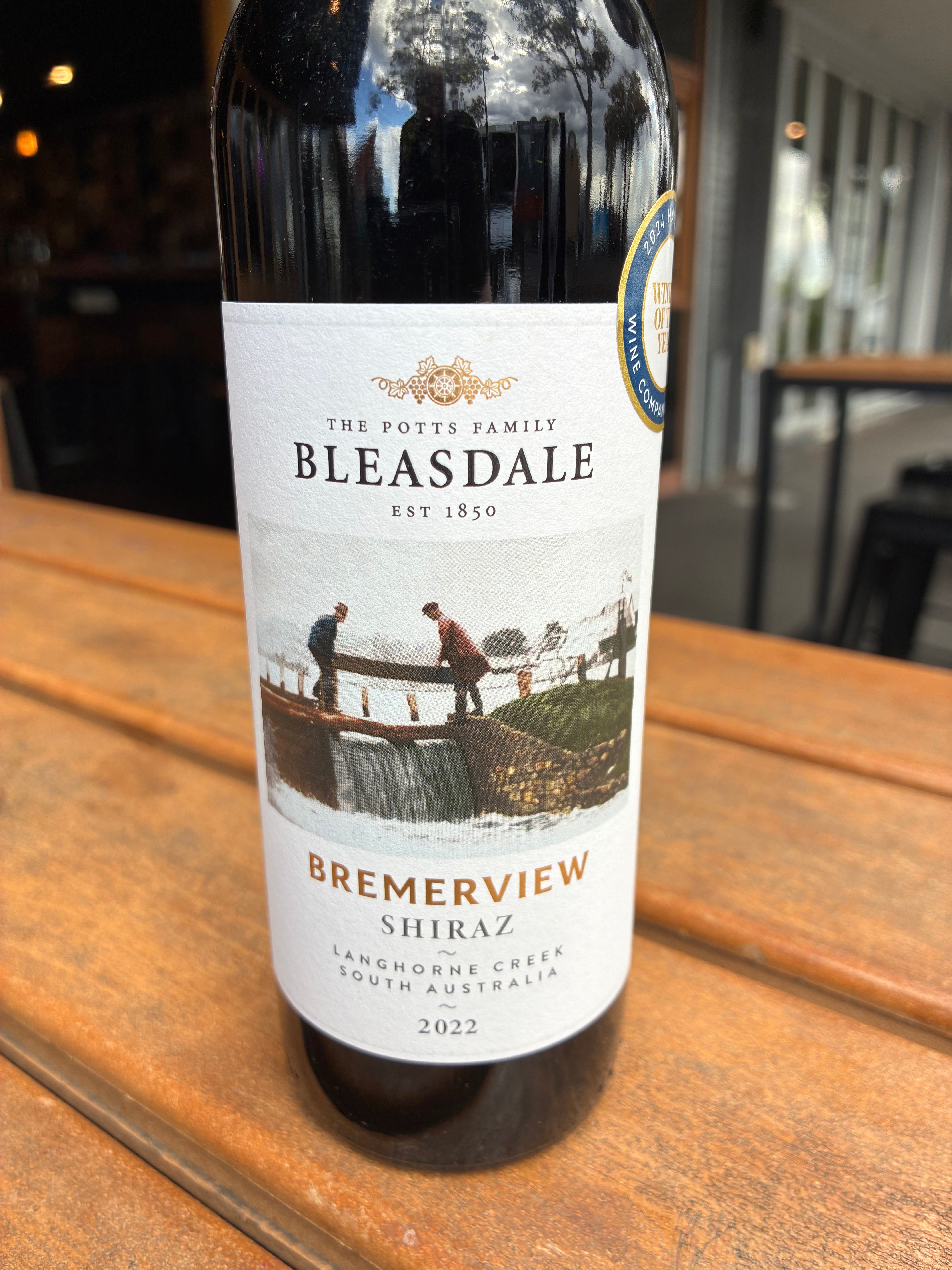 Bleasdale 'Bremerview' Shiraz 2022 (375ml)