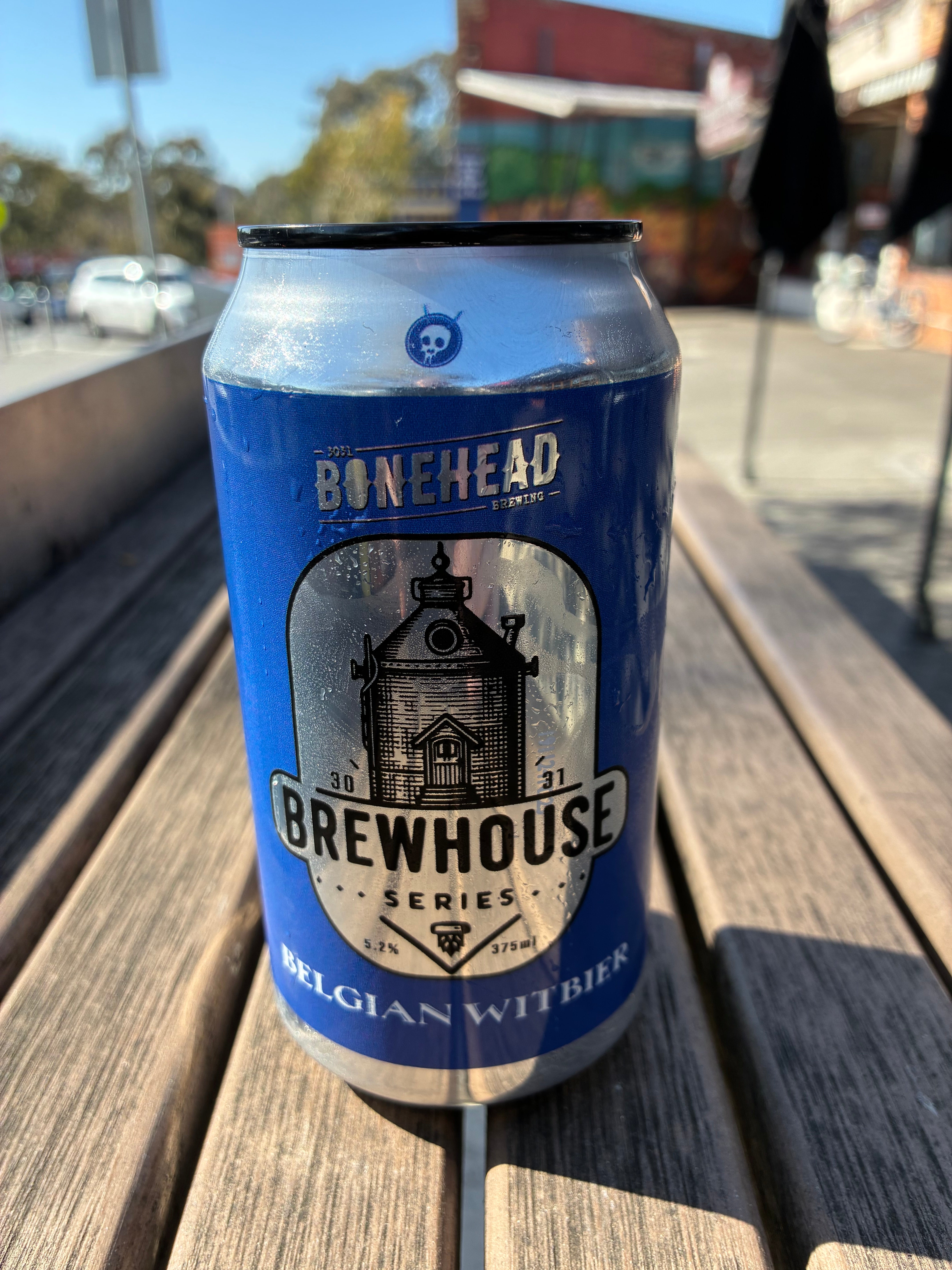Bonehead 'Belgian Wit' Wheat Beer