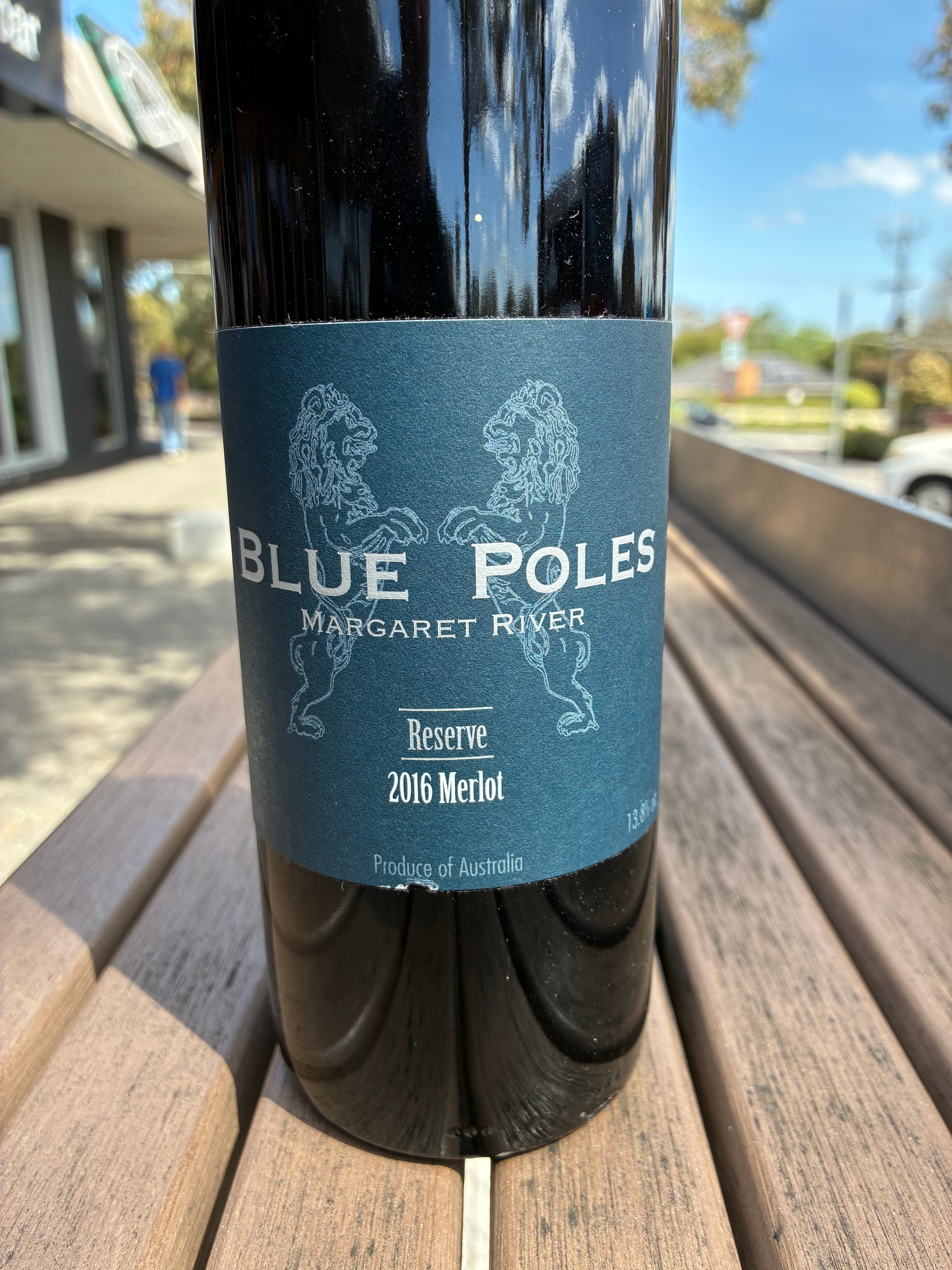 Blue Poles 'Reserve' Merlot 2016