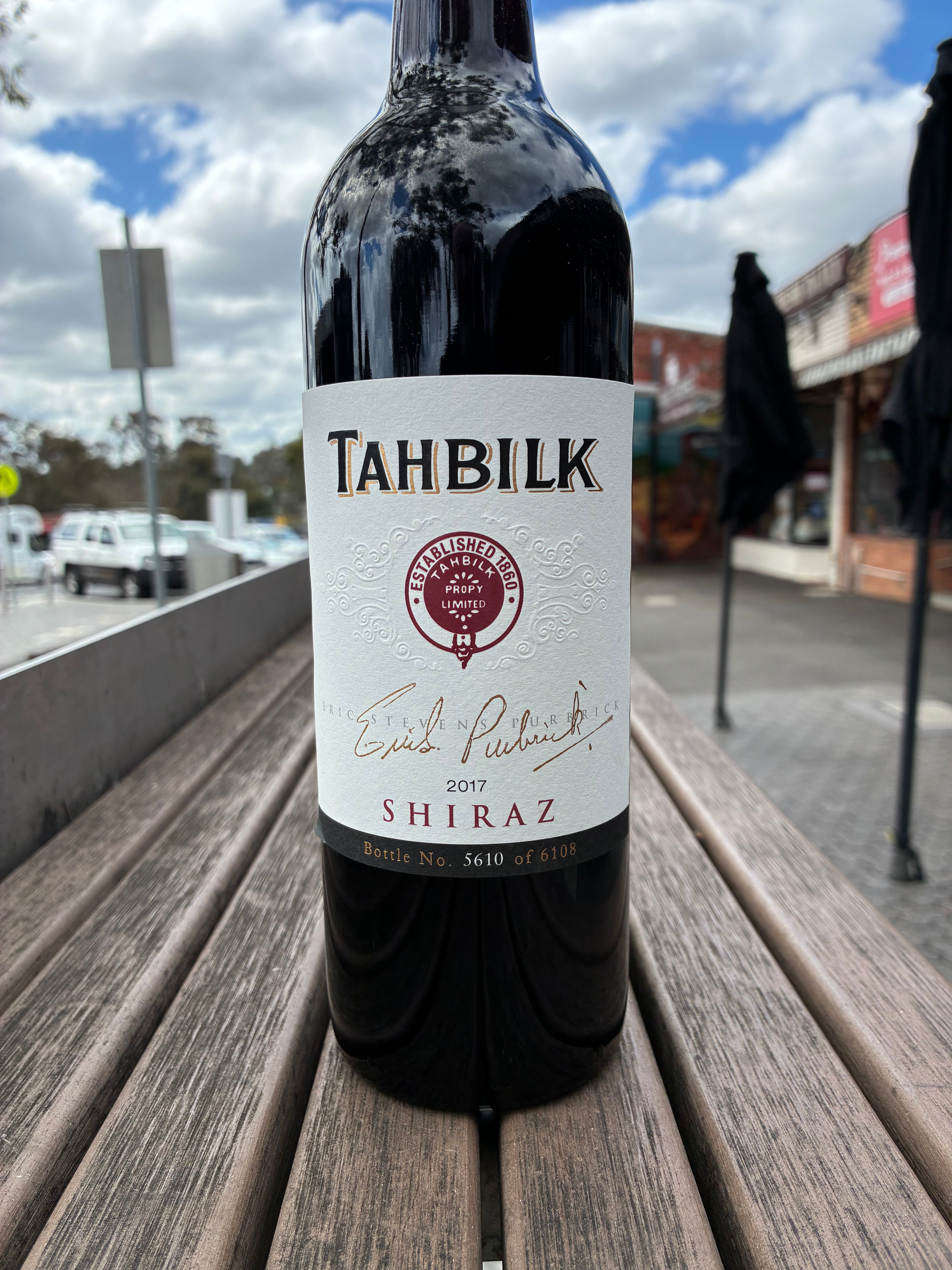 Tahbilk 'Eric Stevens Purbrick' Shiraz 2017