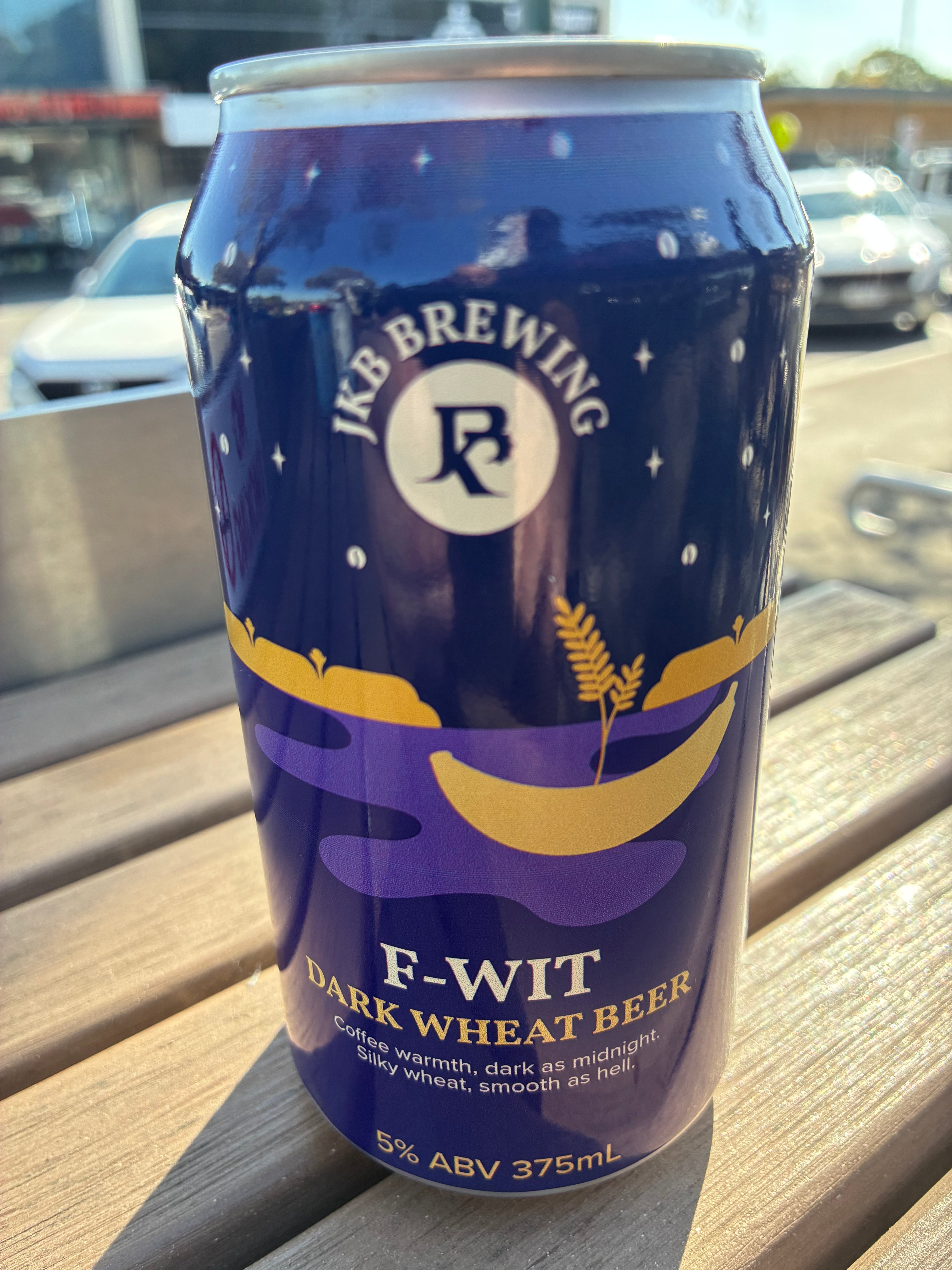 JKB Brewing 'F-Wit' Dark Wheat Beer