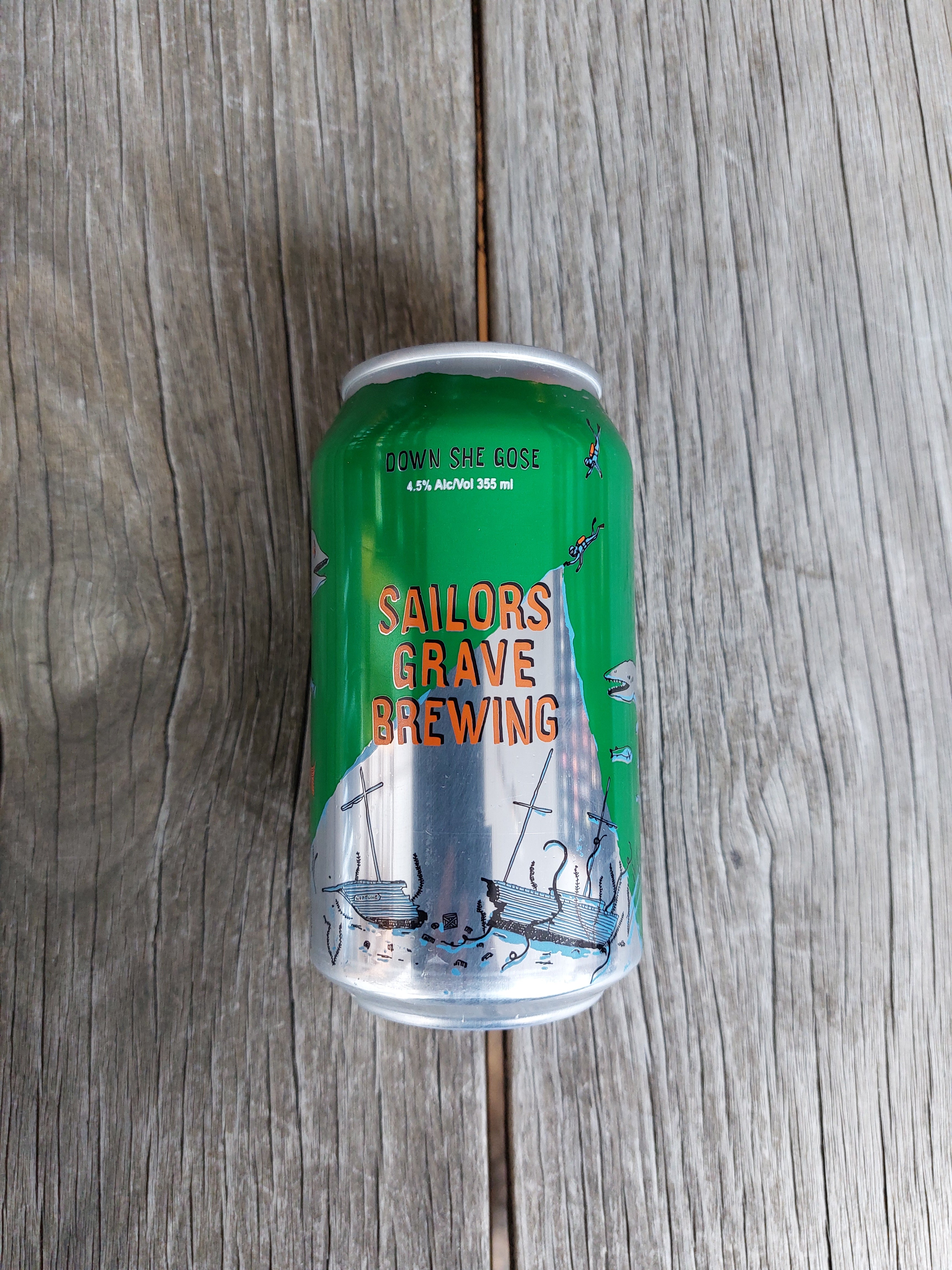 Sailor's Grave 'Down She Gose' Gose 355ml Can
