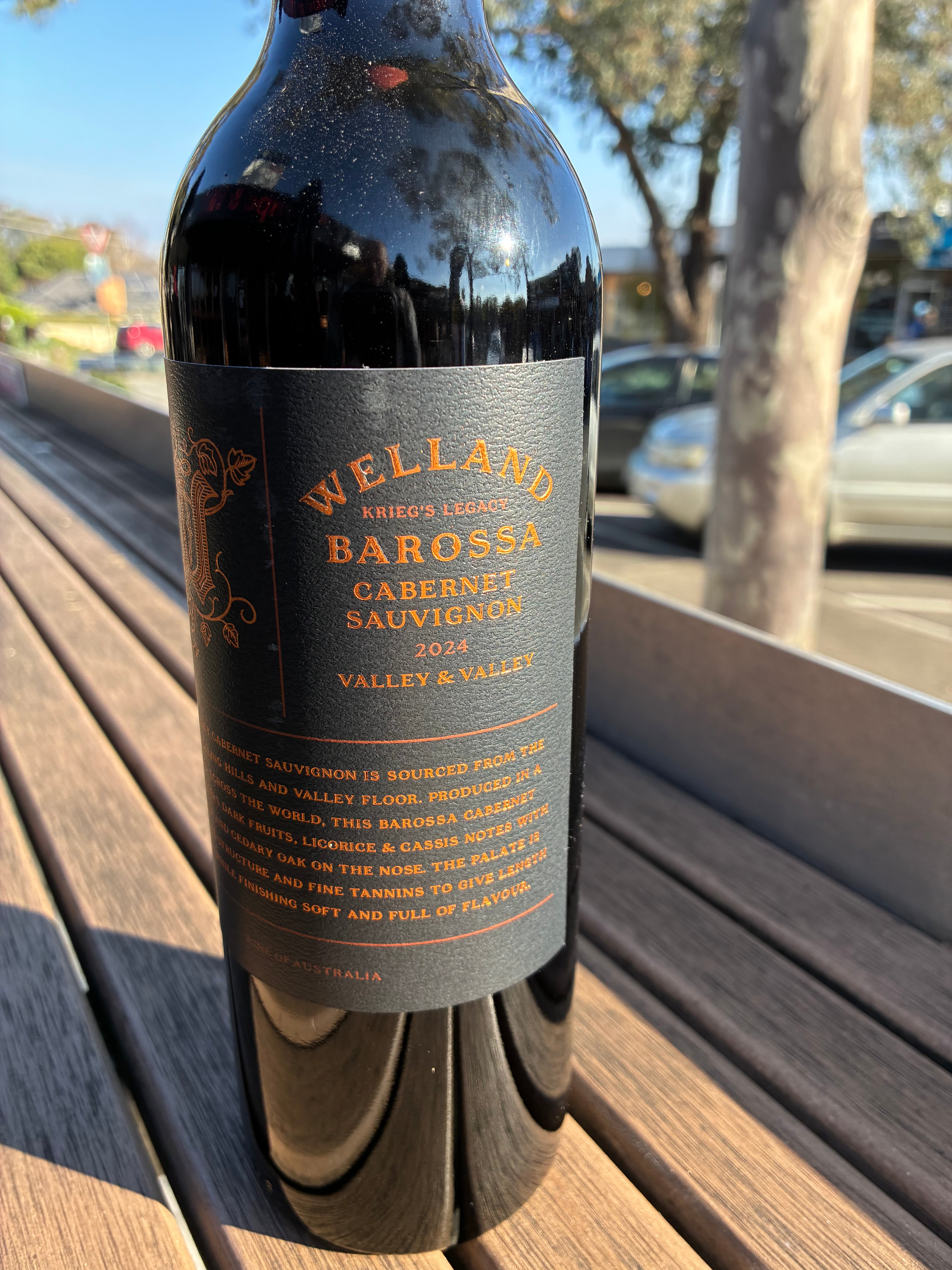 Welland 'Valley & Valley' Cabernet Sauvignon 2024