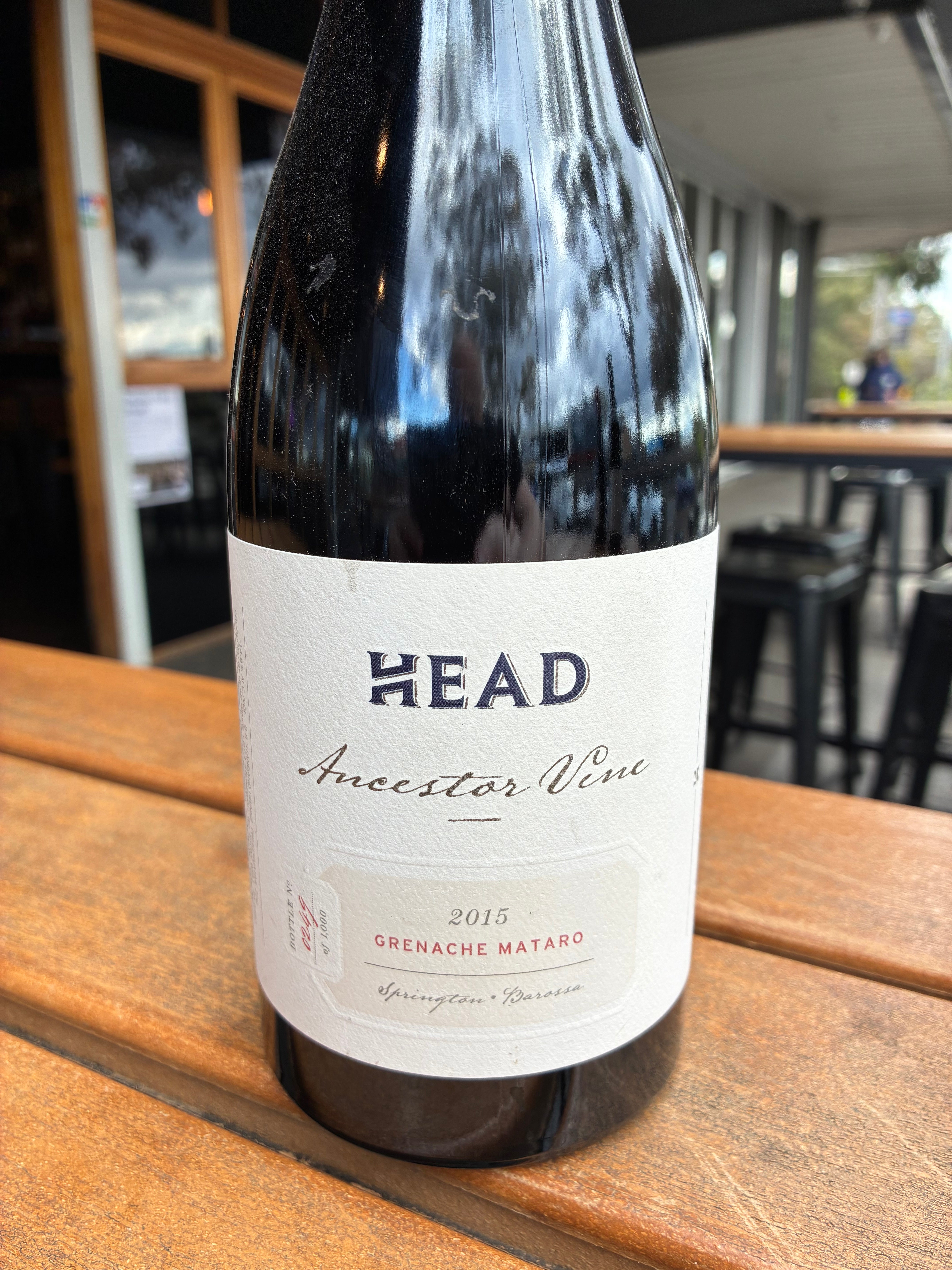 Head Wines 'Ancestor Vine' Grenache 2015