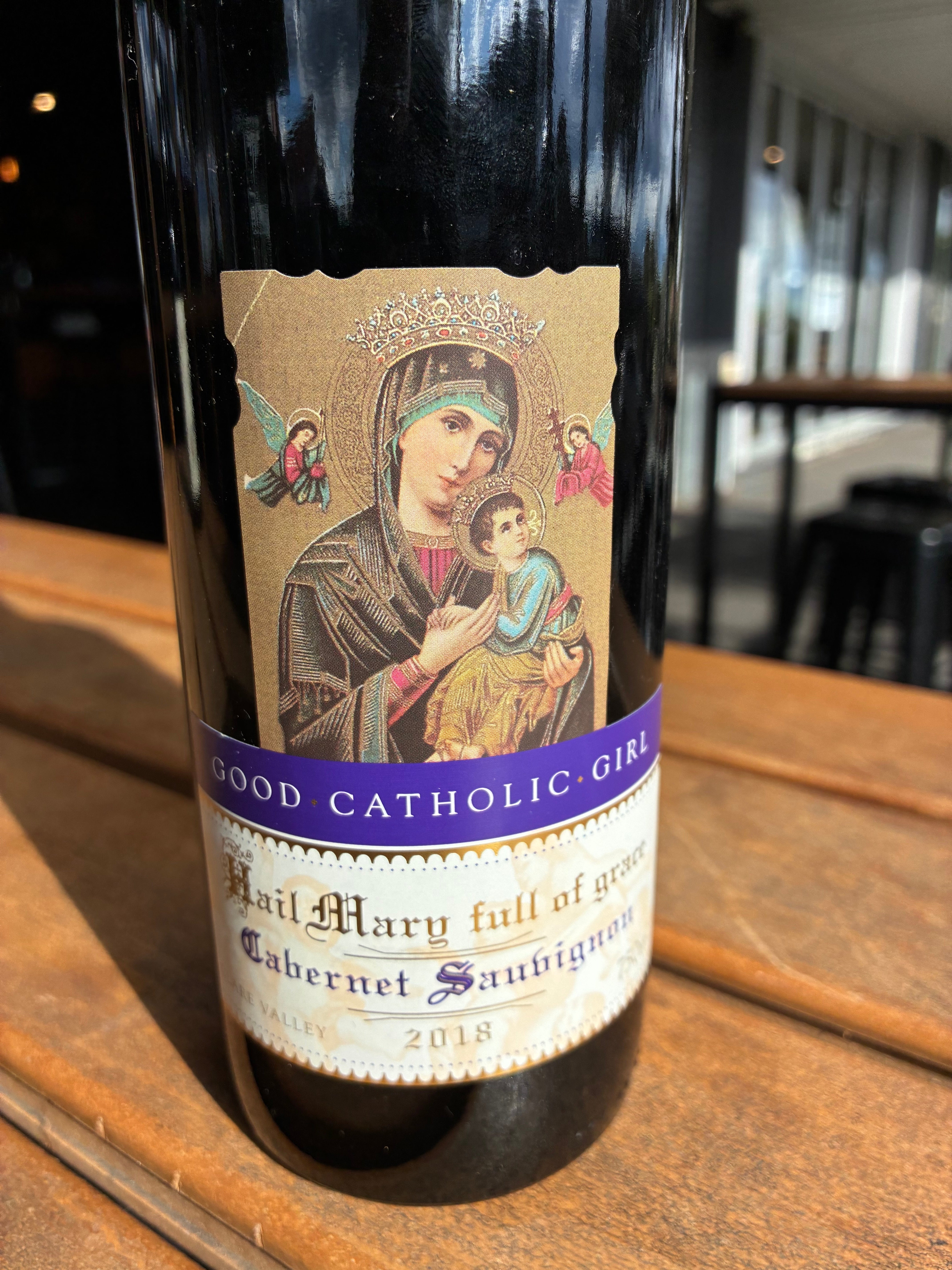 Good Catholic Girl Cabernet Sauvignon 2018