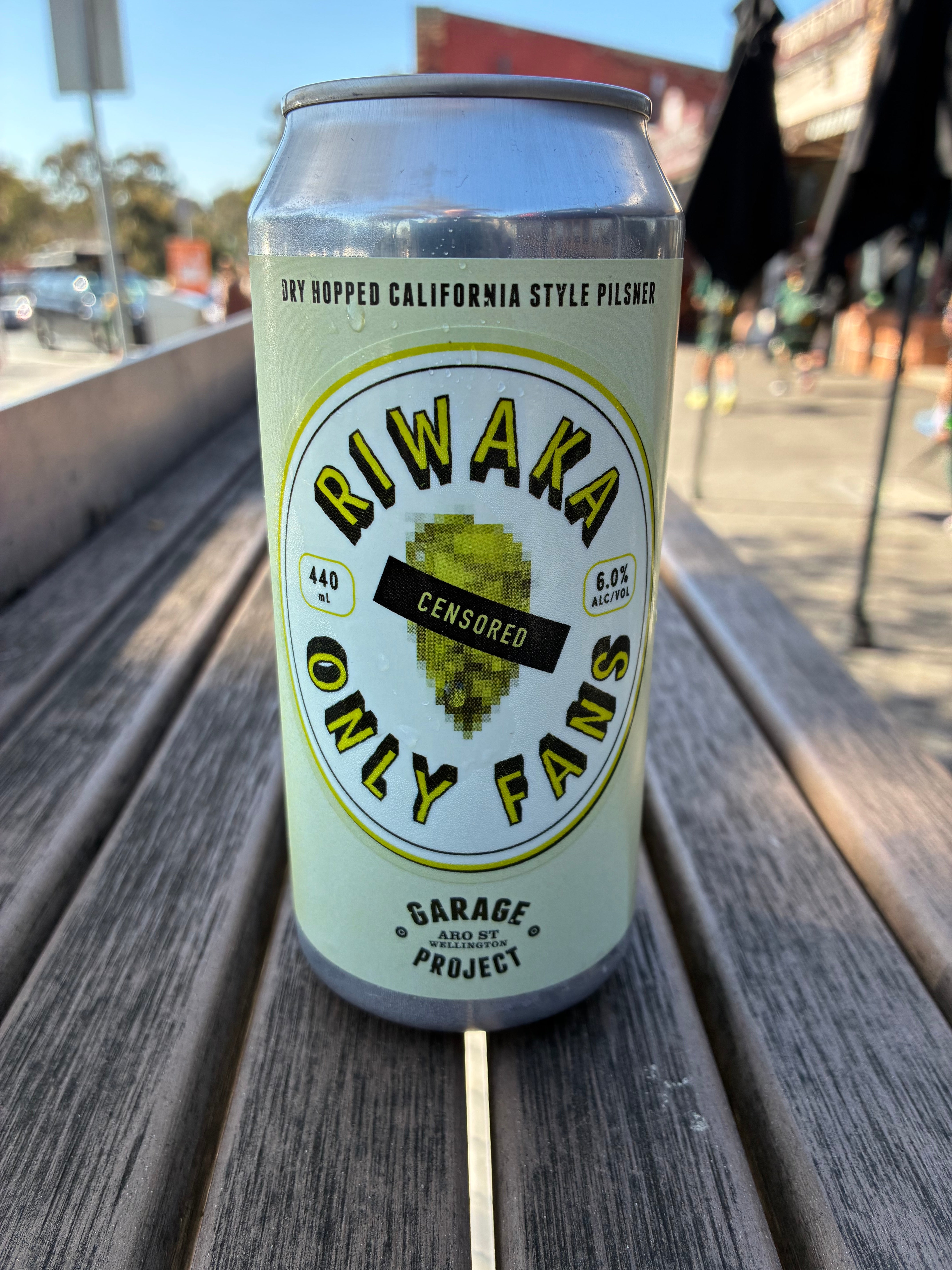 Garage Project 'Riwake Only Fans' Pilsner