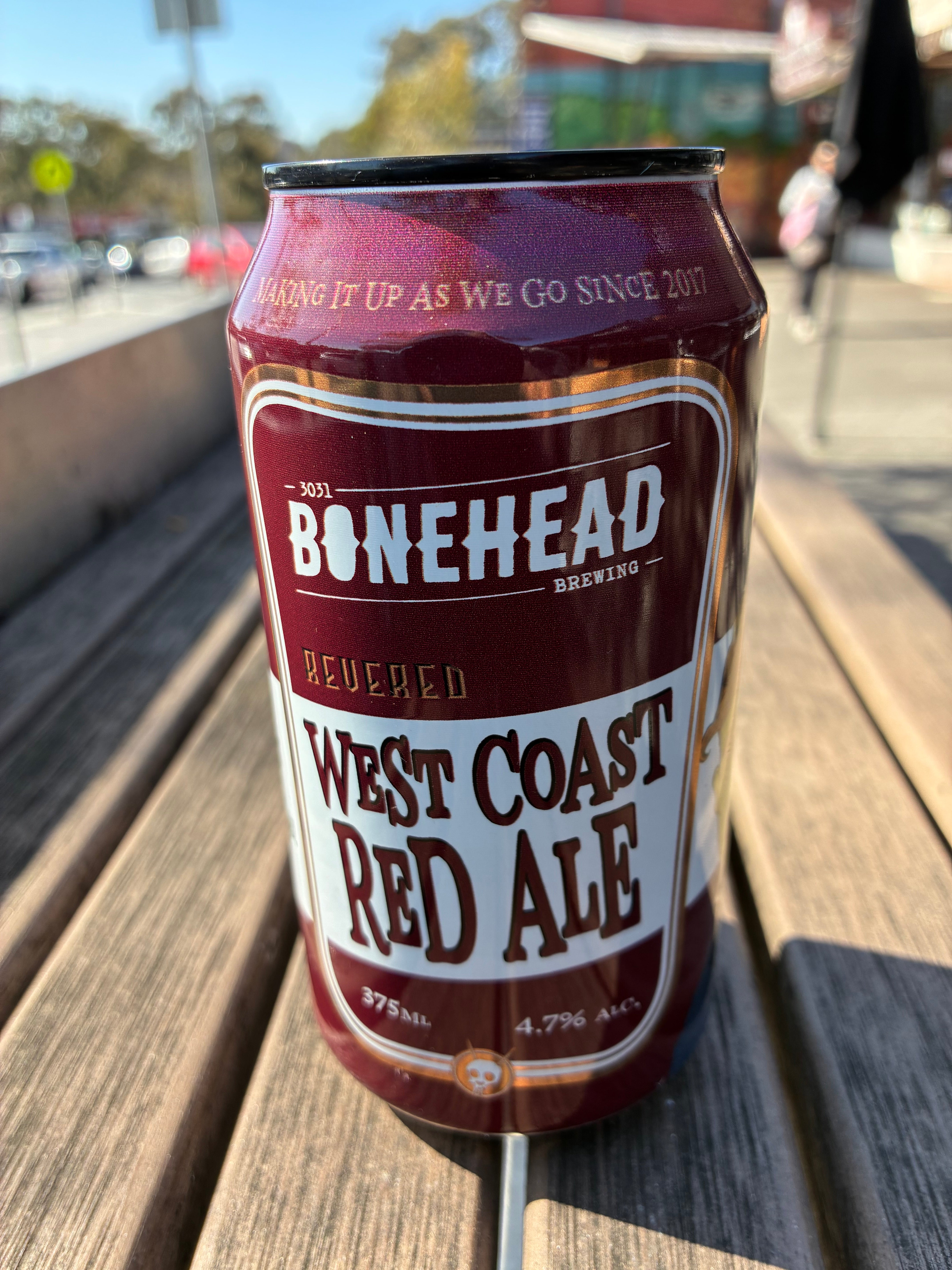 Bonehead 'Revered' West Coast Red Ale