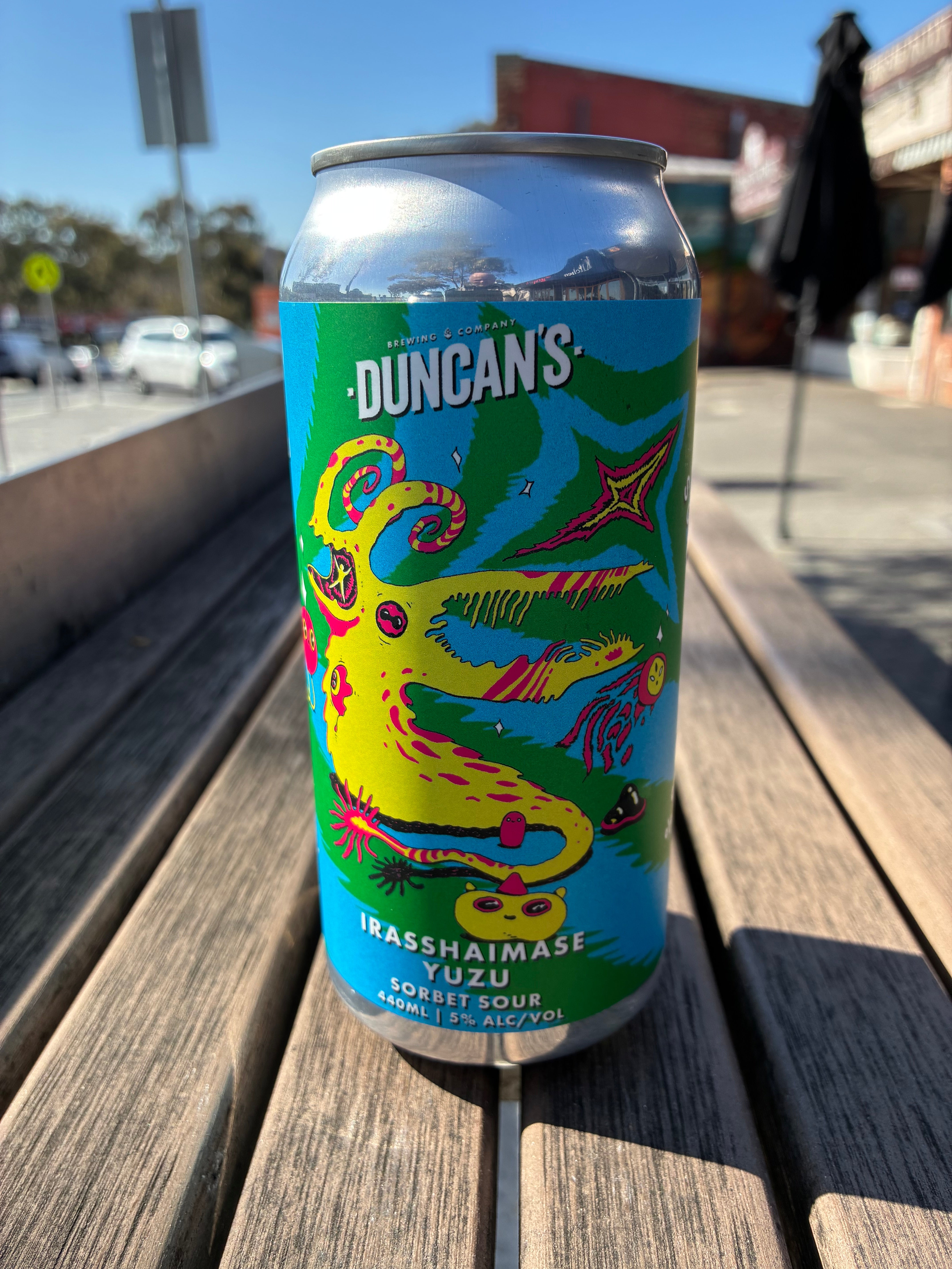 Duncan's 'Irasshaimasa' Yuzu Sorbet Sour