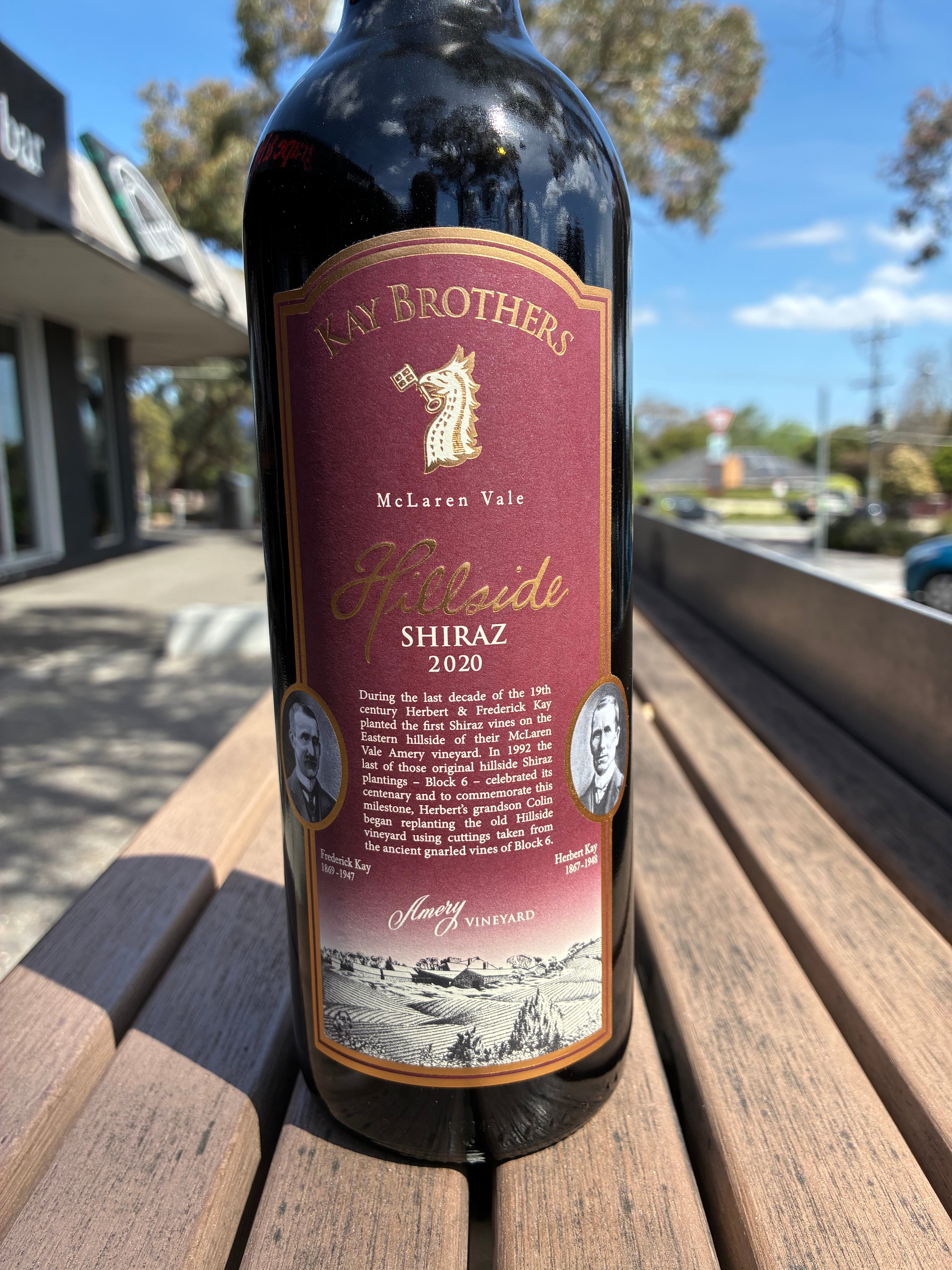 Kay Brothers 'Hillside' Shiraz 2020