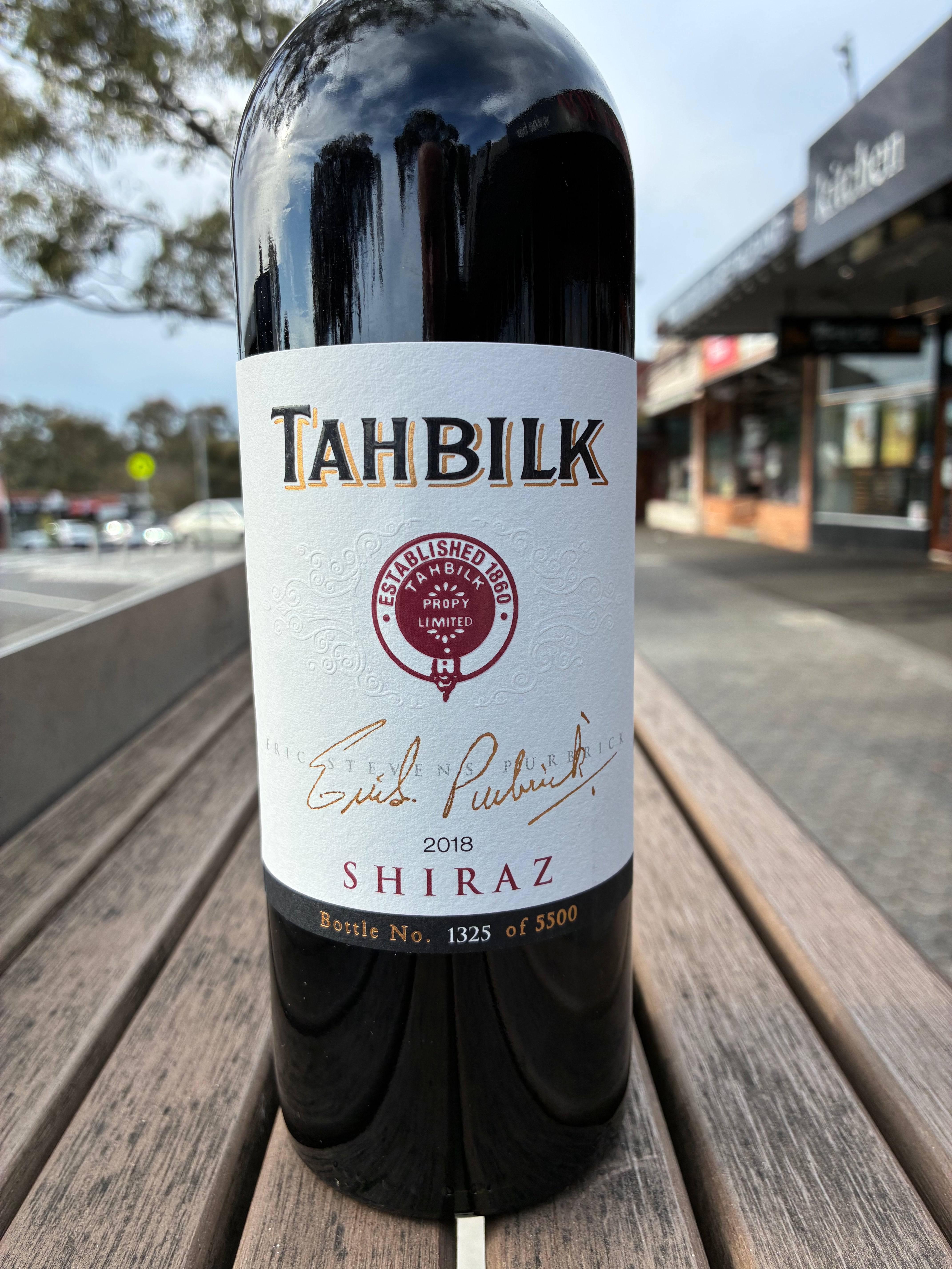 Tahbilk 'Eric Stevens Purbrick' Shiraz 2018