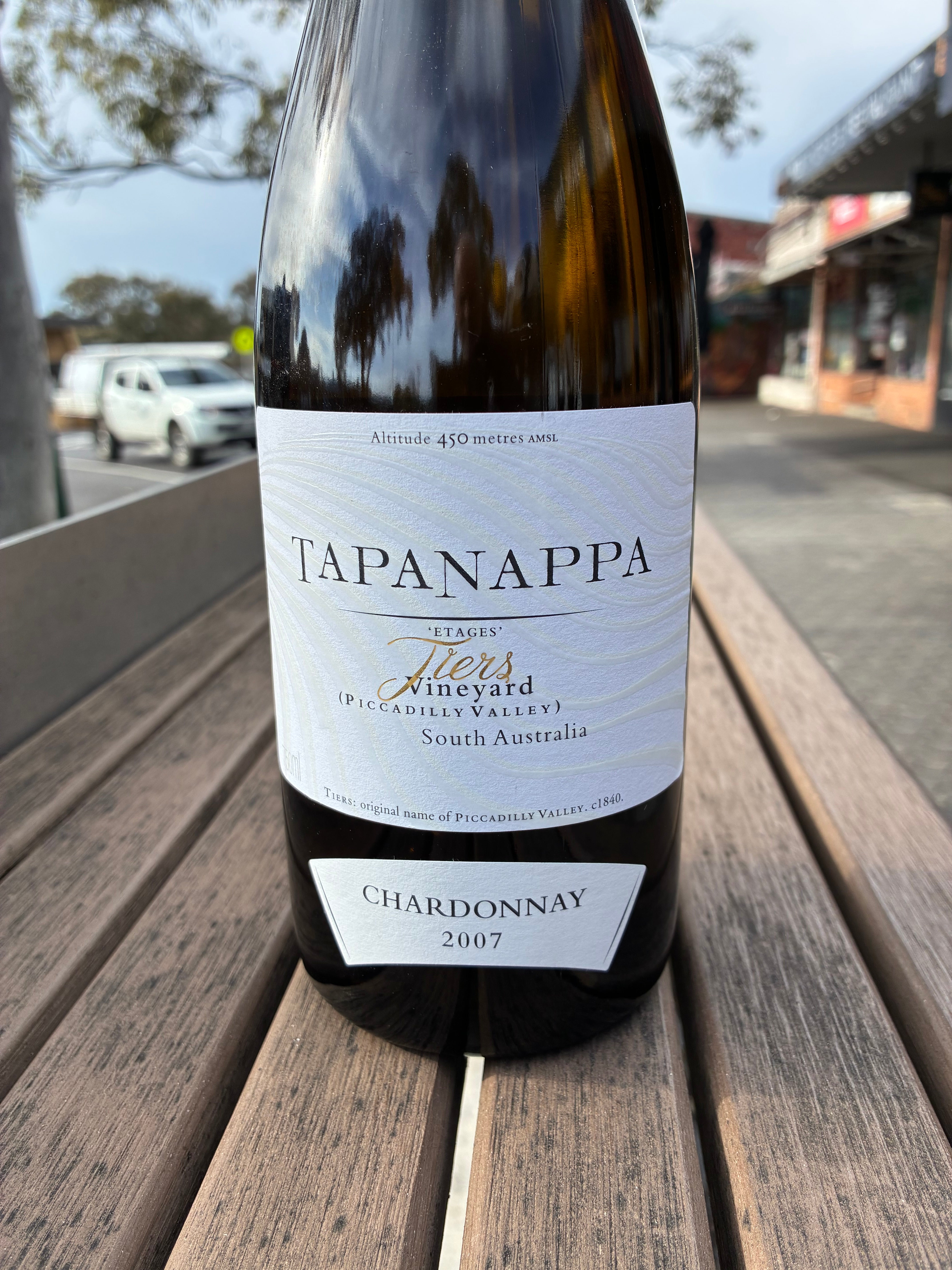 Tapanappa 'Tiers' Chardonnay 2007