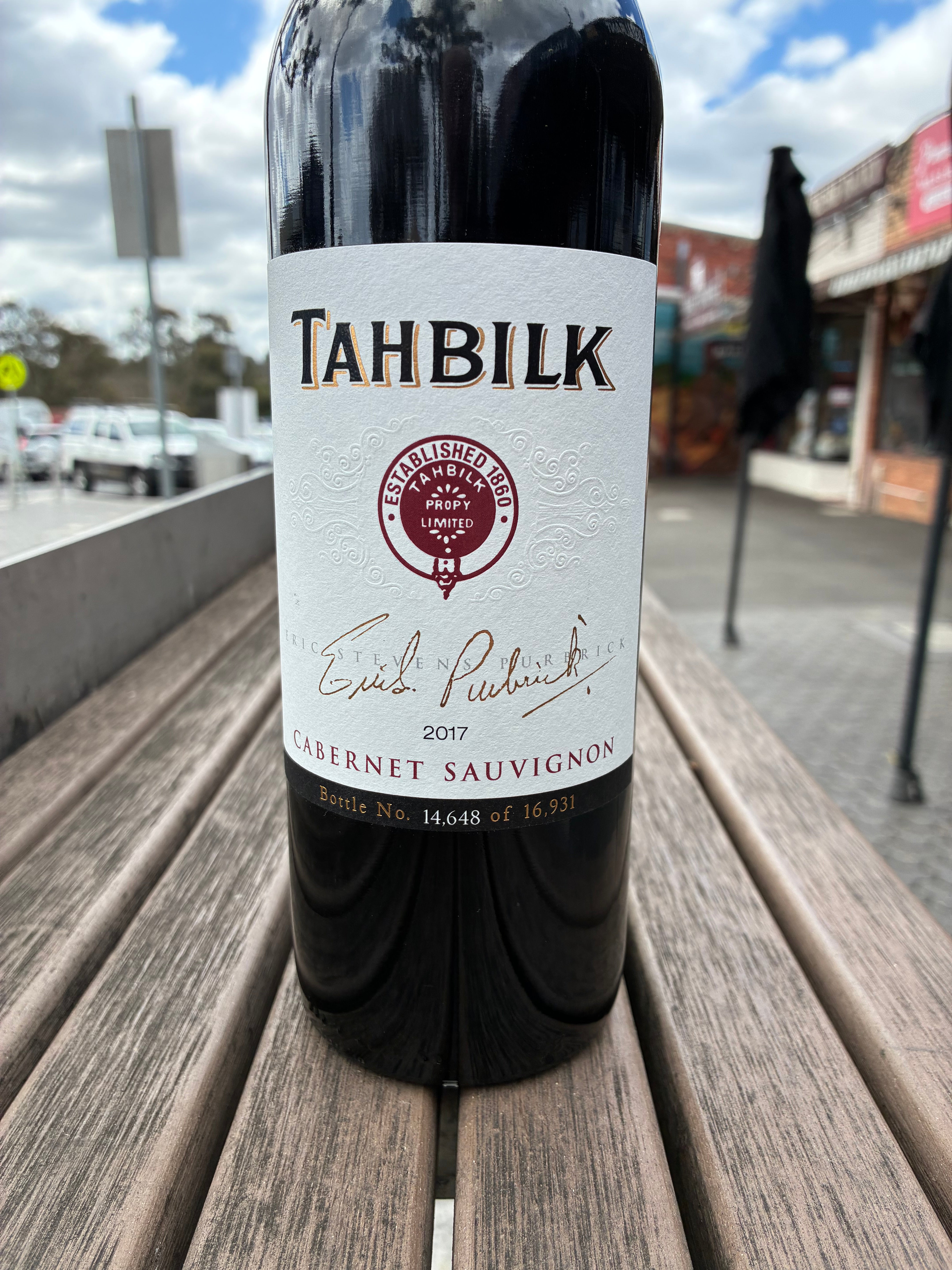 Tahbilk 'Eric Stevens Purbrick' Cabernet Sauvignon 2017