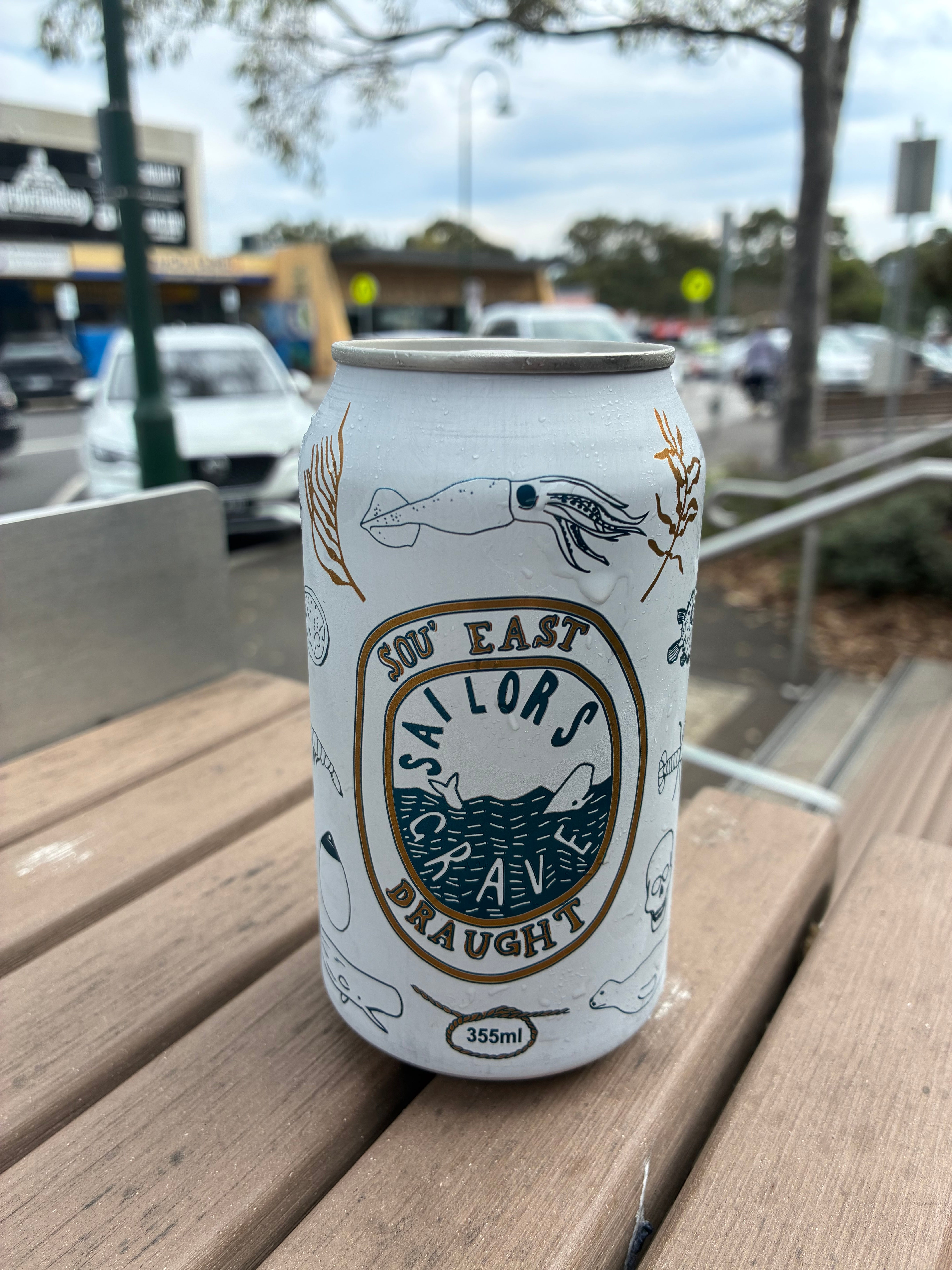 Sailor's Grave 'Sou' East Draught' Lager 355ml Can