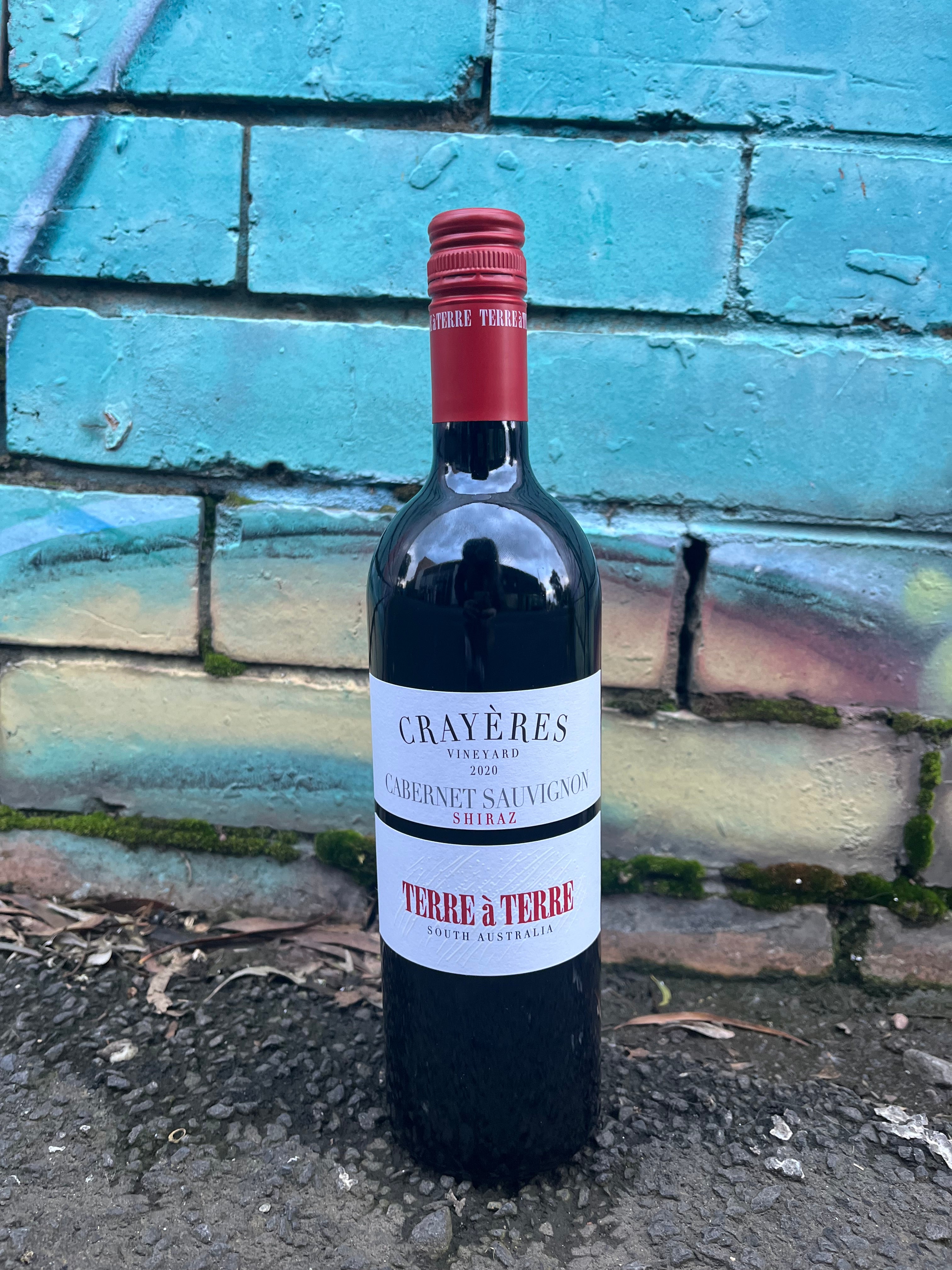 Terre a Terre Cabernet Sauvignon Shiraz 2022 $39 ($59 @ Cellar Door)