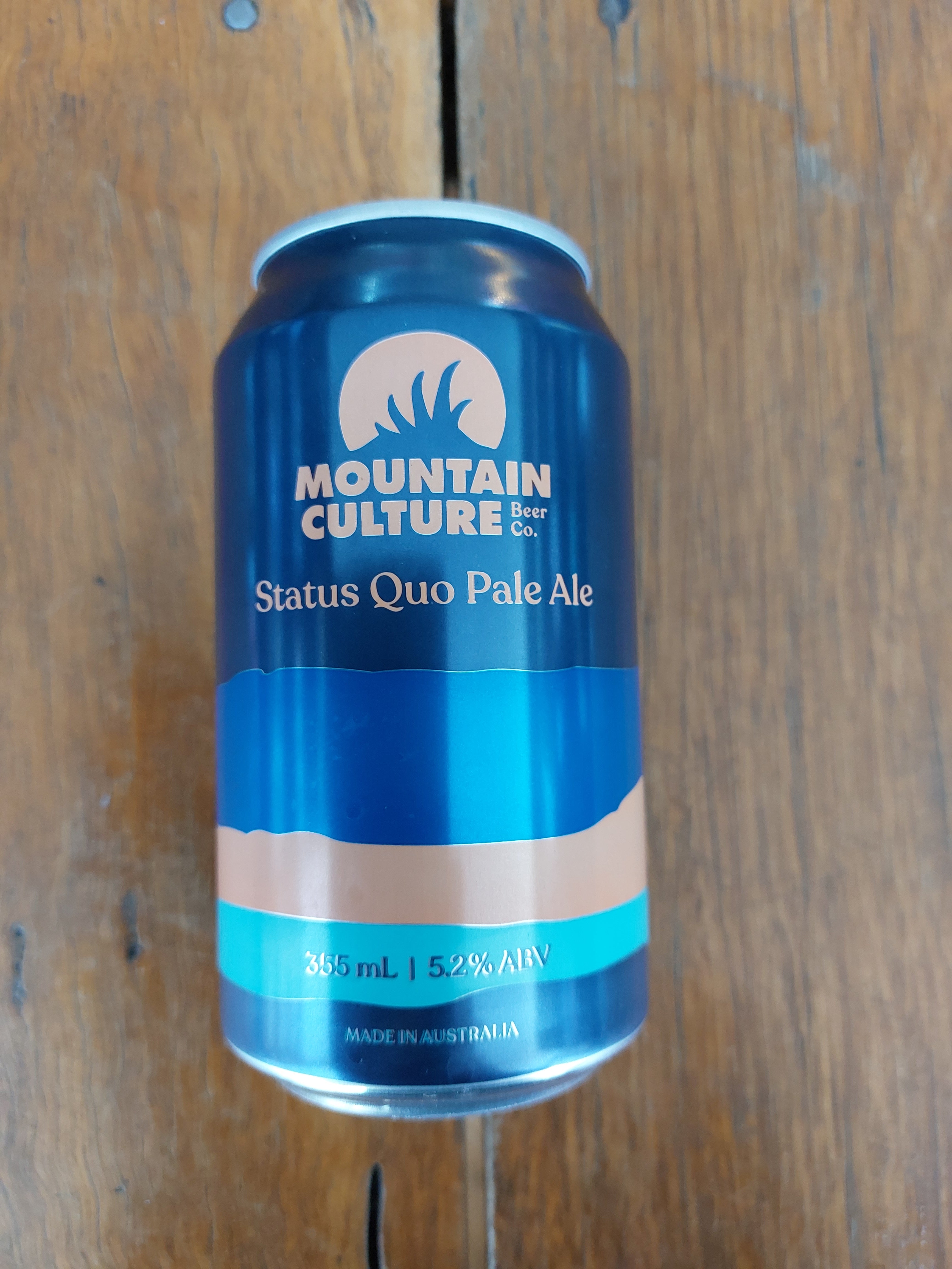 Mountain Culture 'Status Quo' Pale Ale 355ml Can