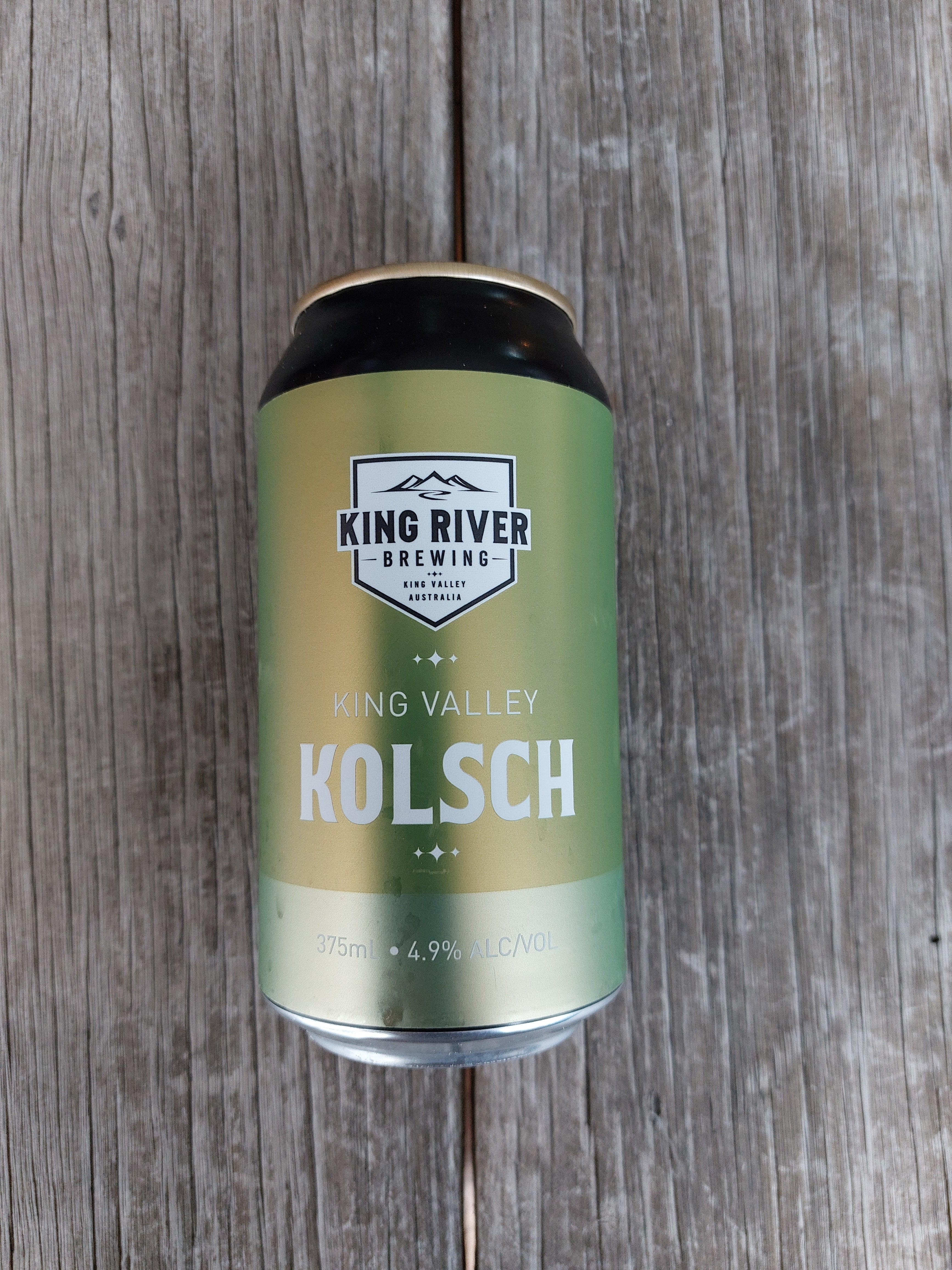 King River Brewing Kolsch 375ml Can
