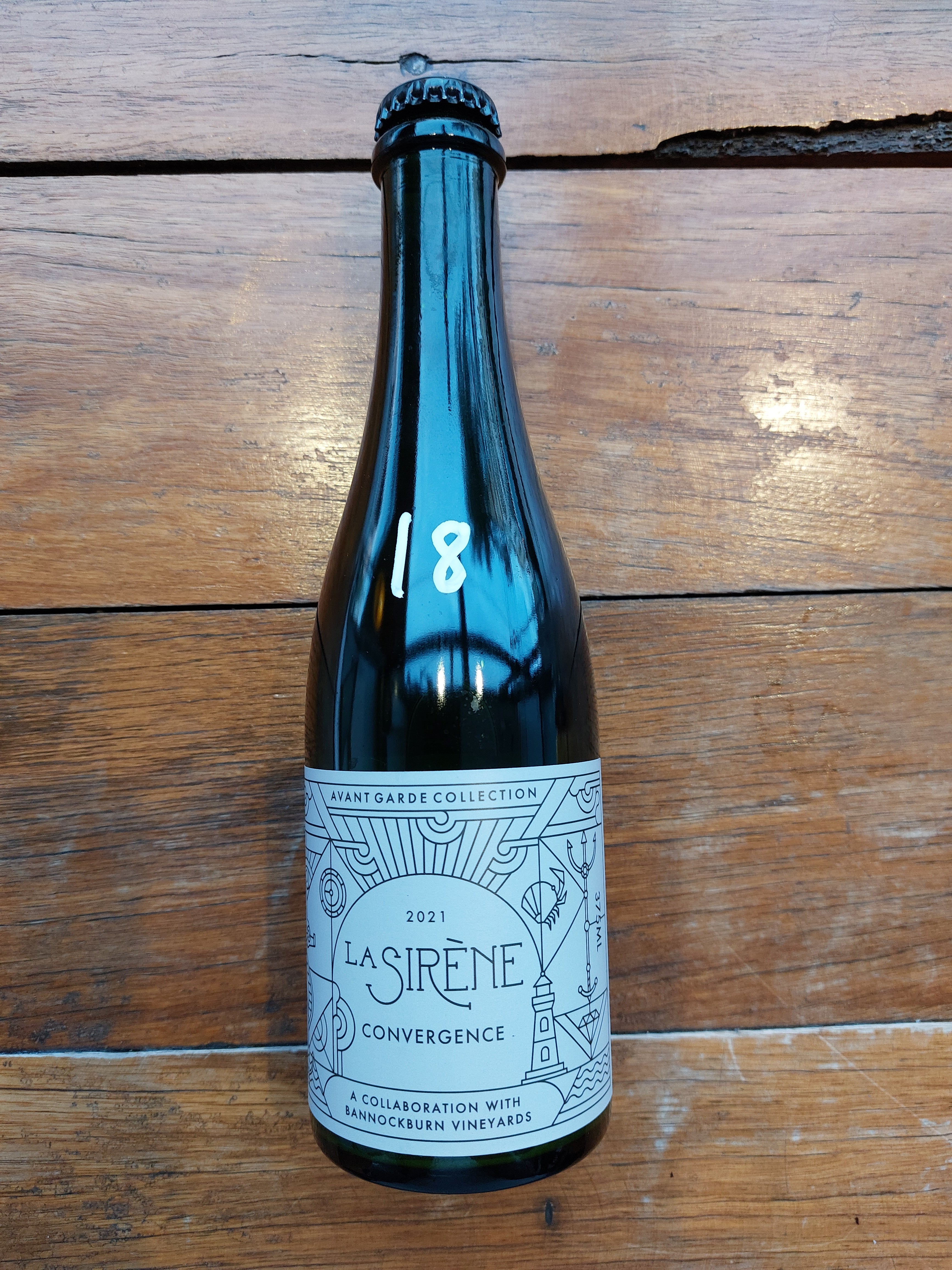 La Sirene 'Convergence' Wild Ale 2021 375ml Bottle